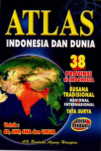 Image of Atlas Super Lengkap Indonesia & Dunia Terlengkap & Terbaru 38 Provinsi